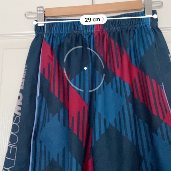 Flow Society Boys Lacrosse Shorts teal Maroon lax youth xl - Picture 7 of 7